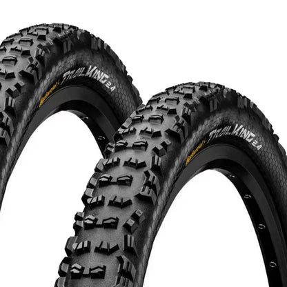 PAIR of Continental Trail King II Performance TR - Folding Tyre 27.5x2.4