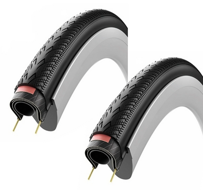 PAIR of Vittoria Zaffiro IV - Folding Tyre 700x25