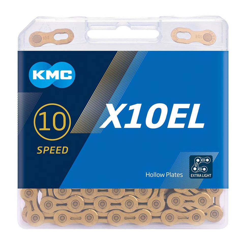 KMC X10EL Ti-N Gold 10 Speed Chain