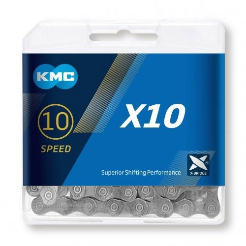 KMC X10 Grey 10 Speed Chain