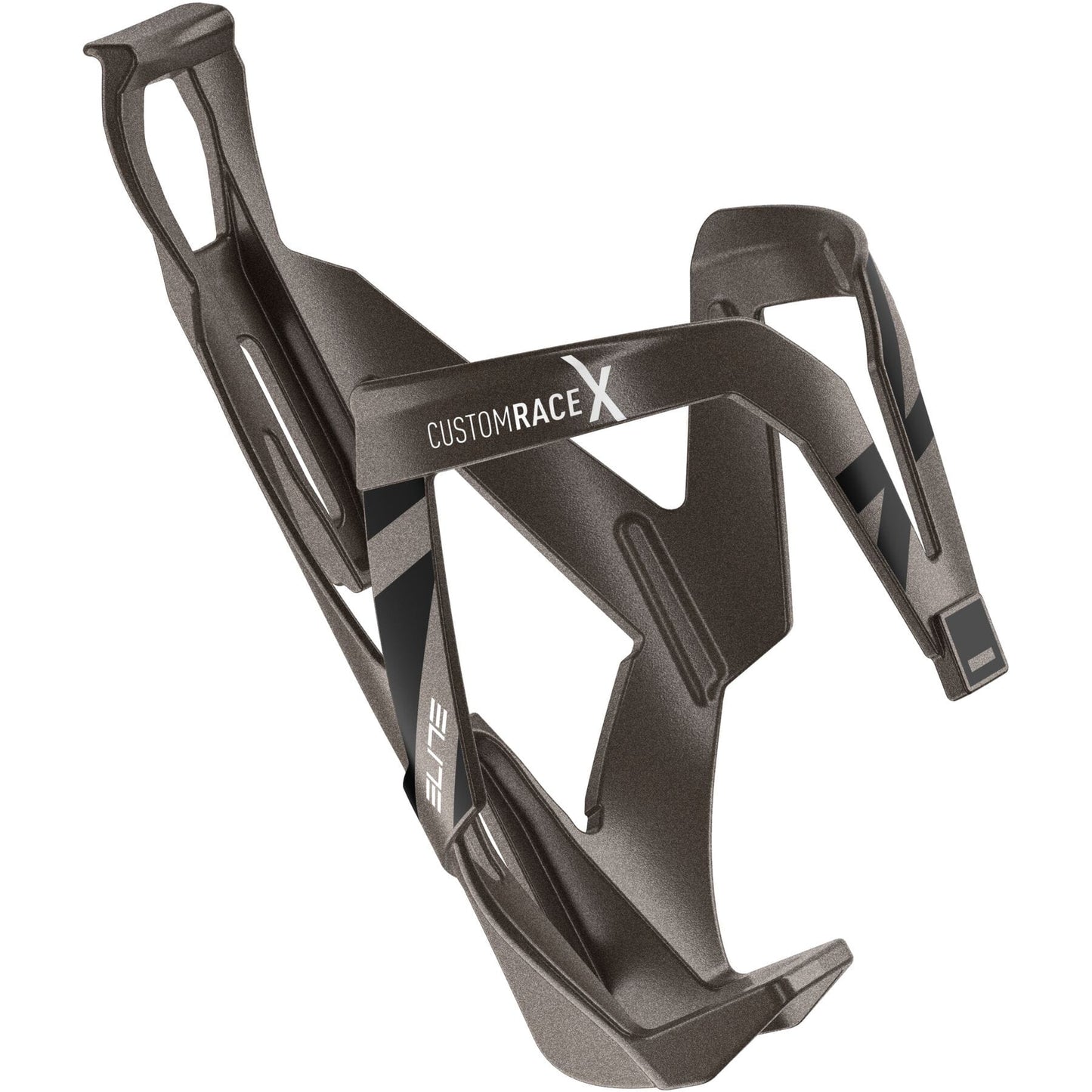 Elite Custom Race X Resin Bottle Cage - Titanium/Black