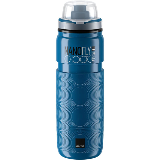 Elite Nano Fly 0-100 Thermal 4 hour Water Bottle - Blue 500ml